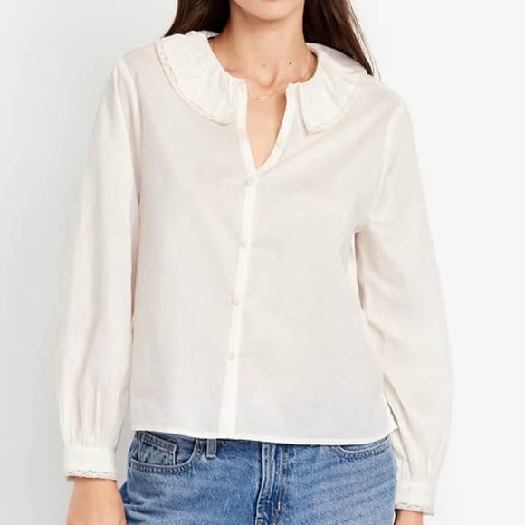 Button down blouse - Picture 1 of 7